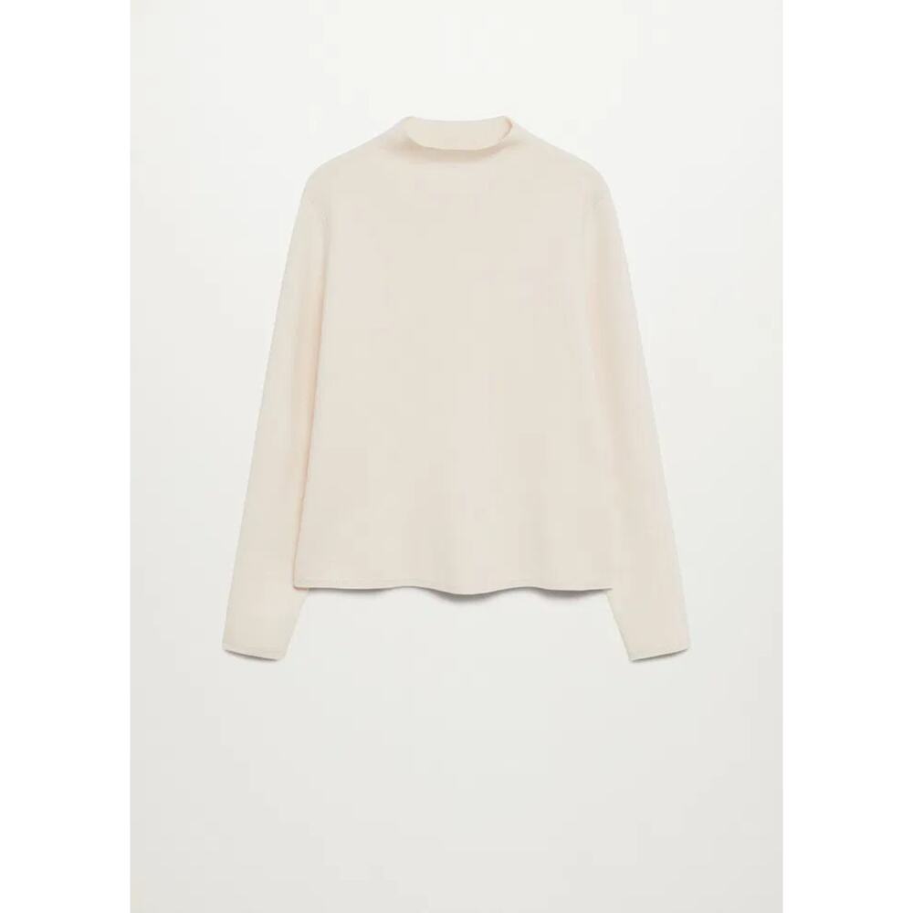 Mango Fine-Knit Turtleneck Sweater - XS